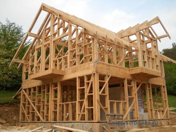 Строительство дома по каркасно – рамочной технологии